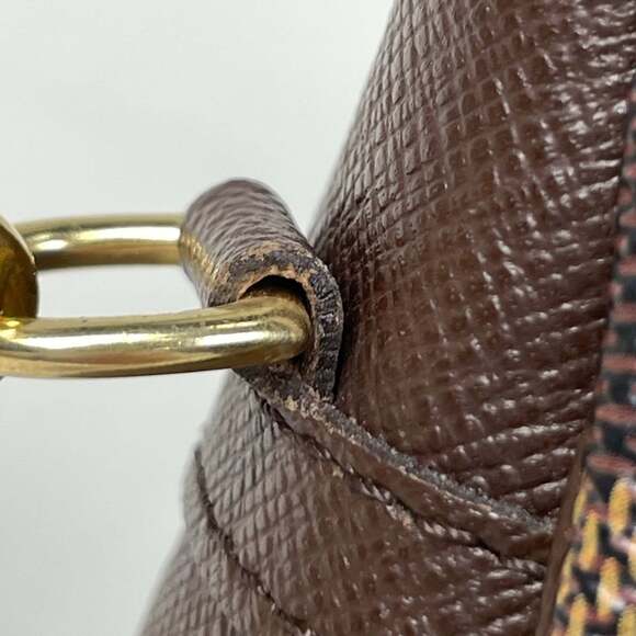 LOUIS VUITTON Brown Damier Pouch - Picture 4 of 7